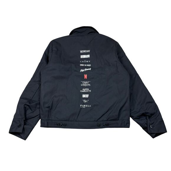 Rare Dickies Netflix FYSEE '23 Crew TV Series Insulated Eisenhower Jacket Medium